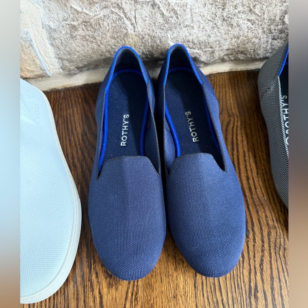 Rothy's Navy Loafers 11.5